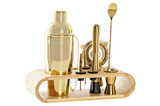 COCKTAIL SET 9 -  Bambou inox doré - 750ML