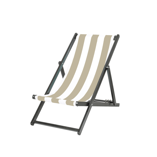 RIVIERA - Housse de chilienne 43X144 cm - Lin
