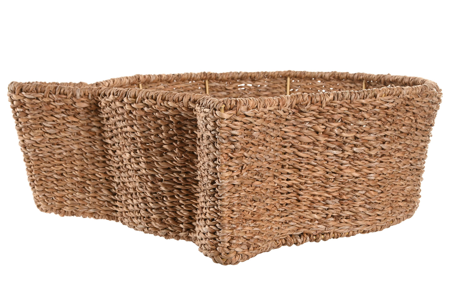 PANIER CHAT - jonc de mer naturel