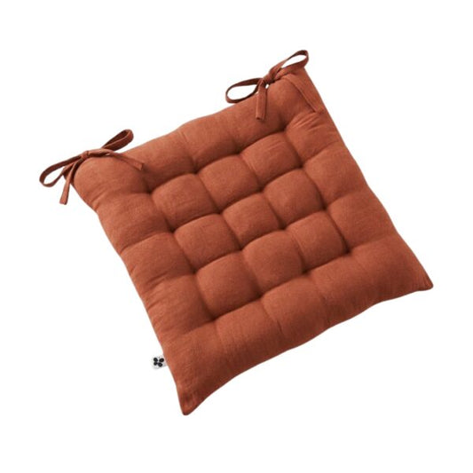 KALA Assise matelassée extérieur  38x38 Terracotta