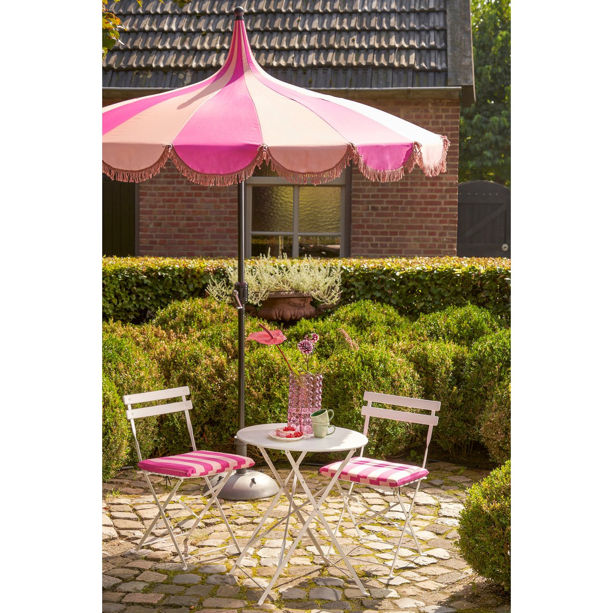 RISSY Parasol / H238 x Ø220 cm - Rose