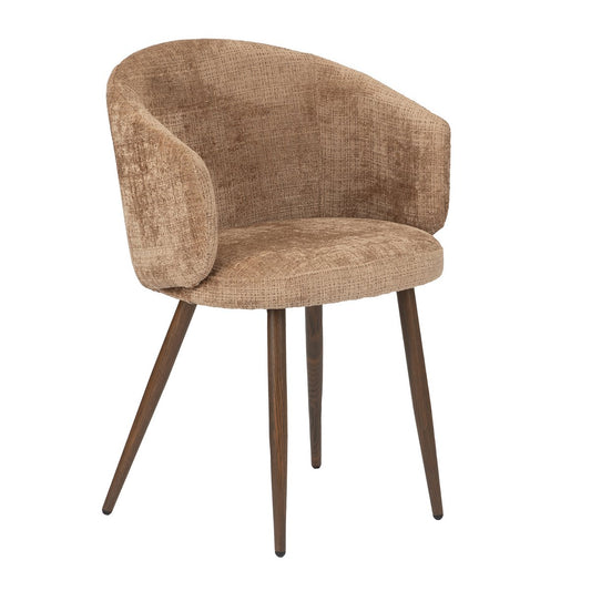 LUNA - Chaise Caramel (ensemble de 2)