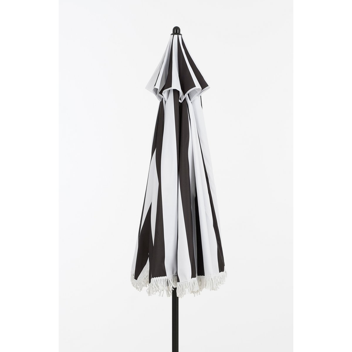 OSBORN Parasol - H238 x Ø220 cm - Noir, Blanc