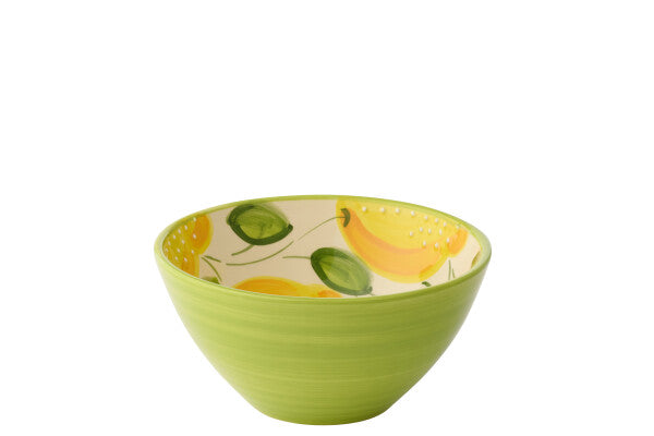 LEMON Bol saladier jaune/vert
