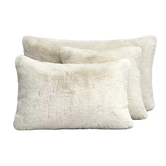 CHAMONIX - Housse de coussin Ivoire
