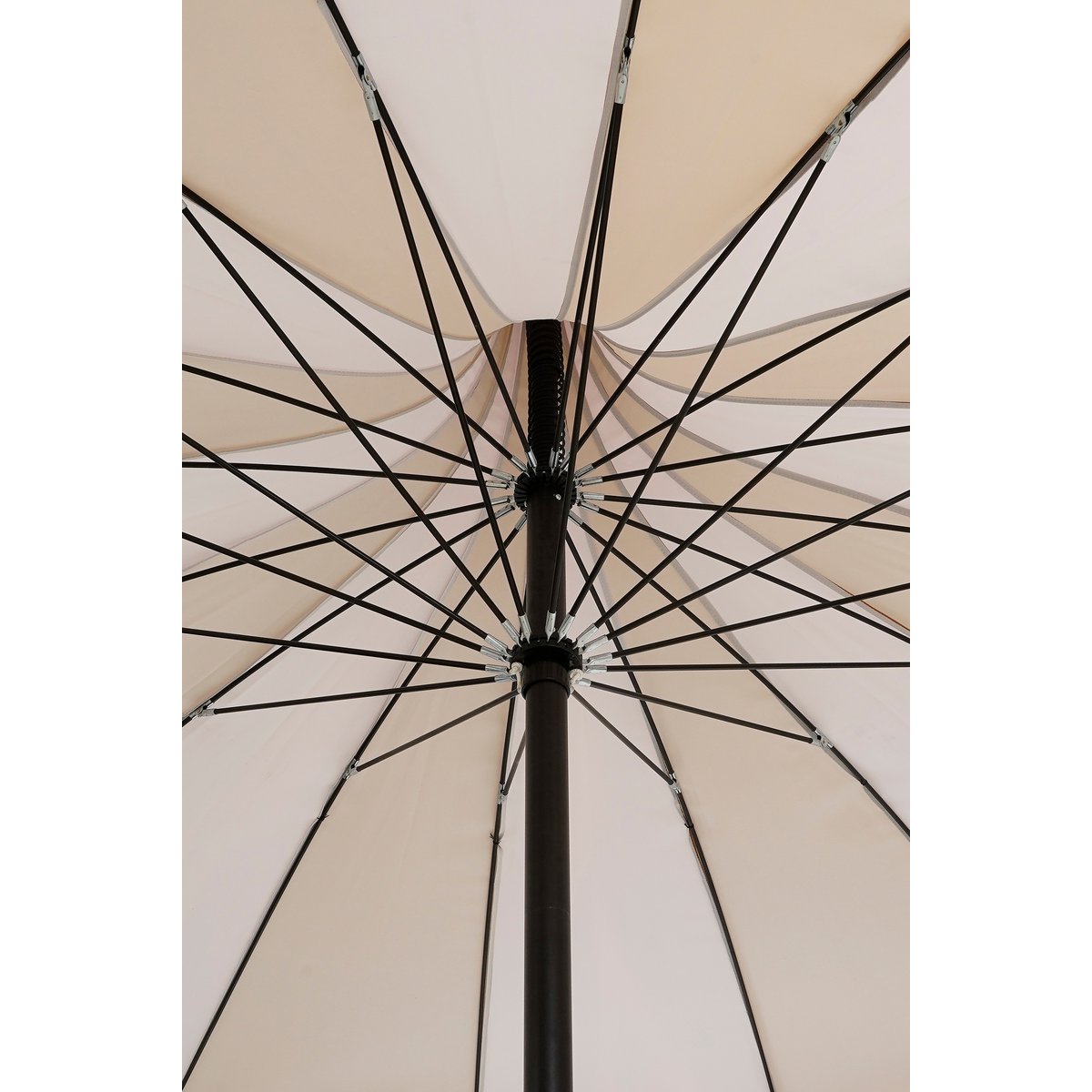 RISSY Parasol / H238 x Ø220 cm - Marron