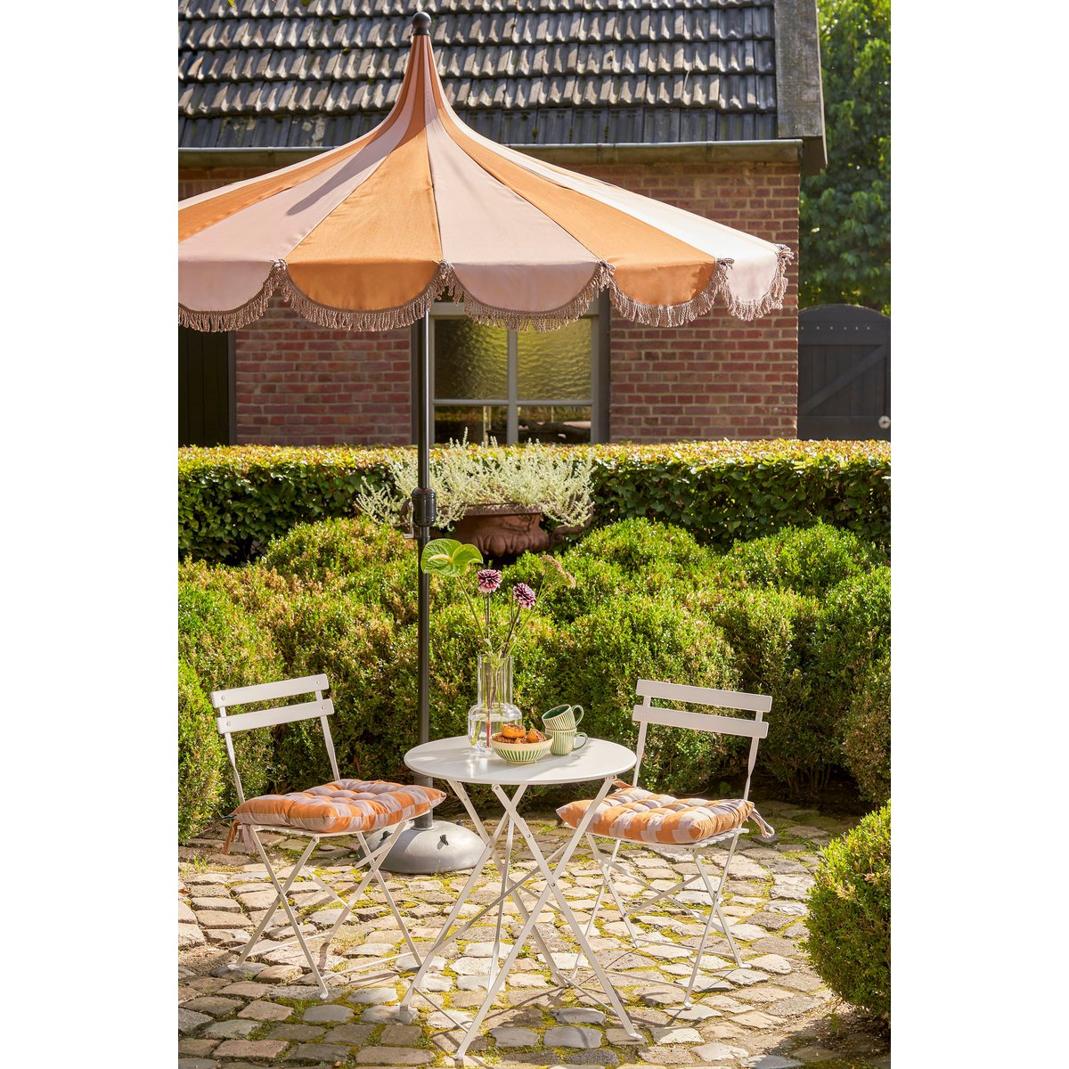 RISSY Parasol / H238 x Ø220 cm - Marron