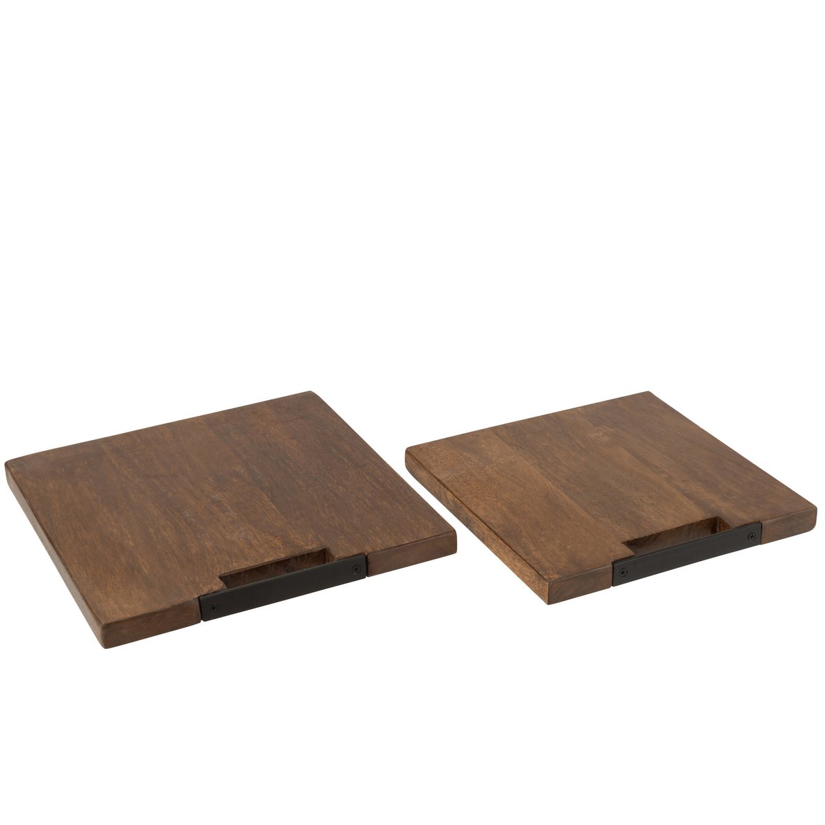 SQUARE - Planche à découper Mango - bois - marron -