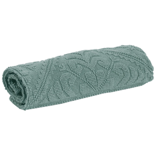 ENZO - Tapis de bain VERT DE GRIS - 70 x 140 cm
