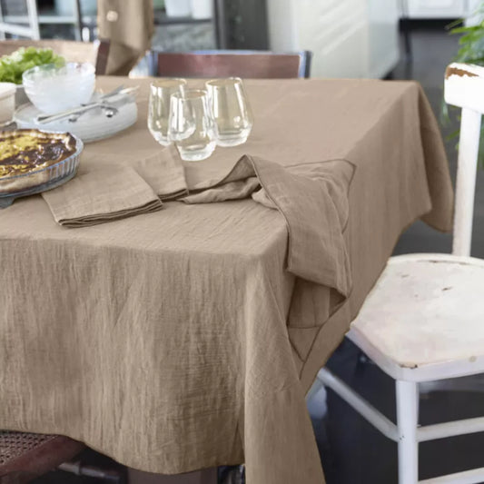 GAIA Nappe gaze de coton Lin