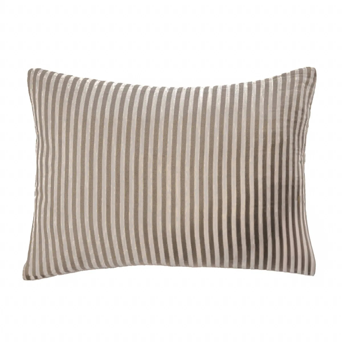 ROMIE linge de lit gaze de coton rayures Brun
