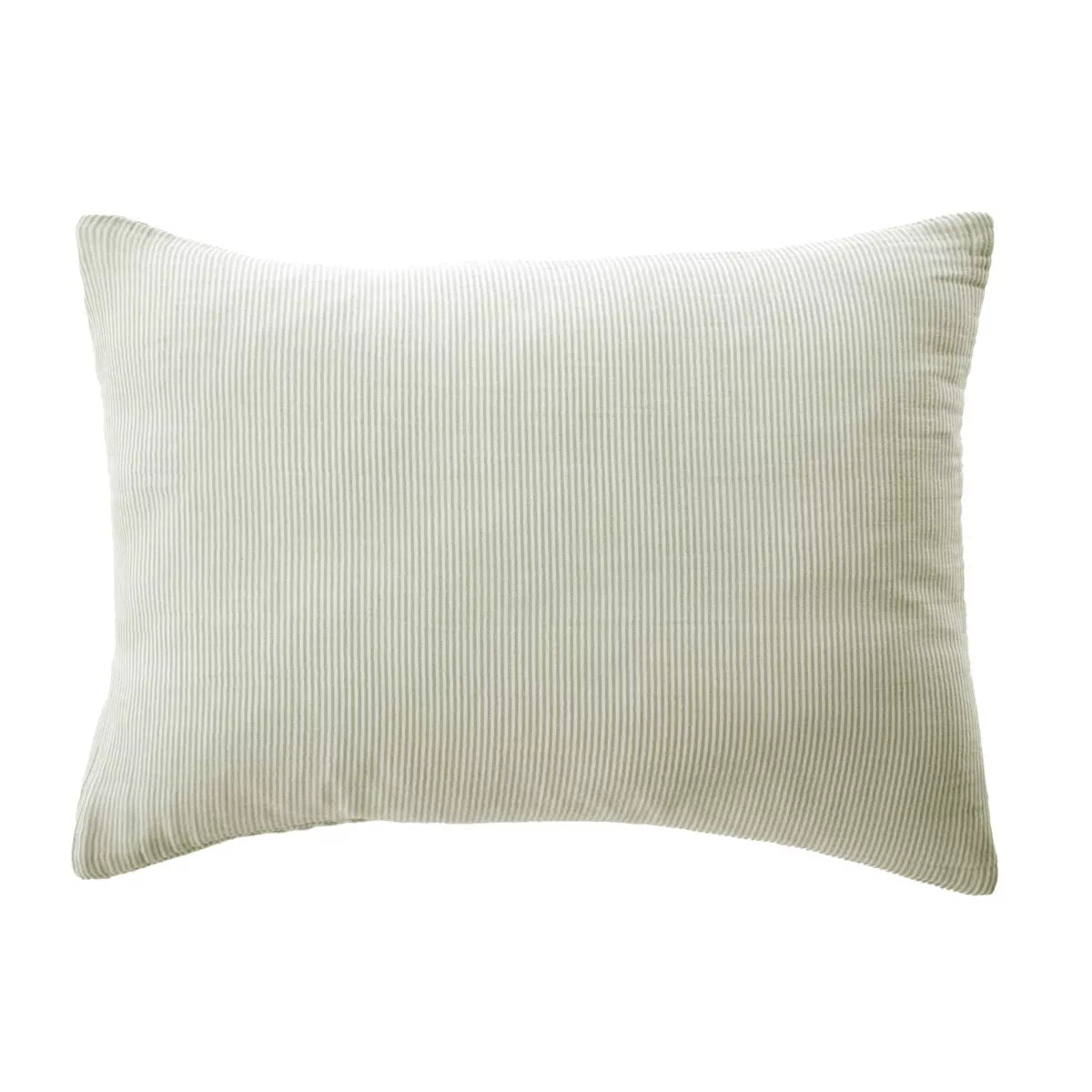 ROMIE linge de lit gaze de coton rayures Eucalyptus