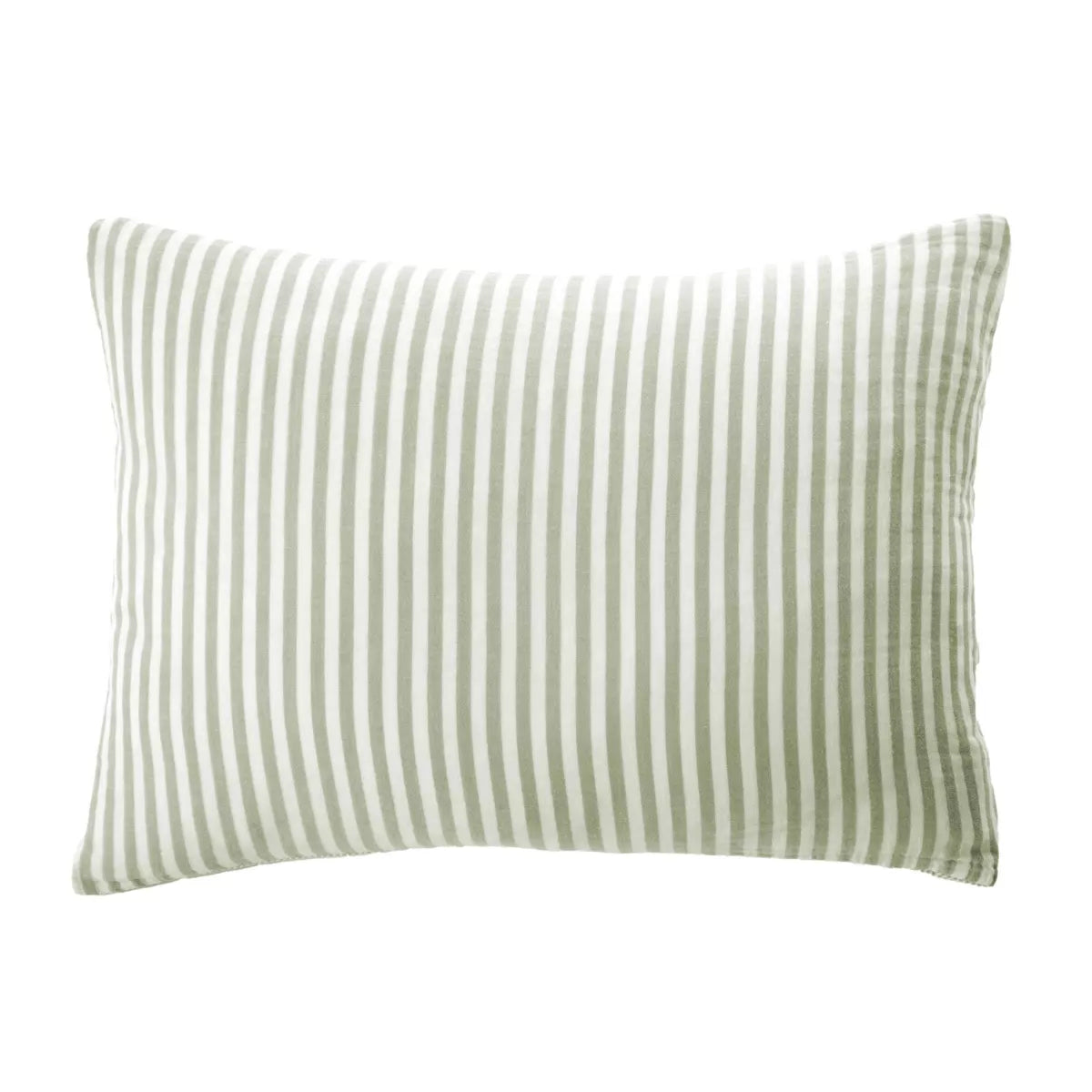 ROMIE linge de lit gaze de coton rayures Eucalyptus