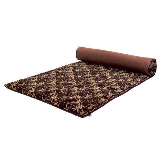 BERIA  Housse d'édredon velours Ganache