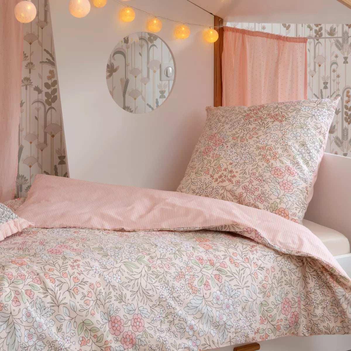 PIMPRENELLE - Housse de couette et une taie 140x200 cm