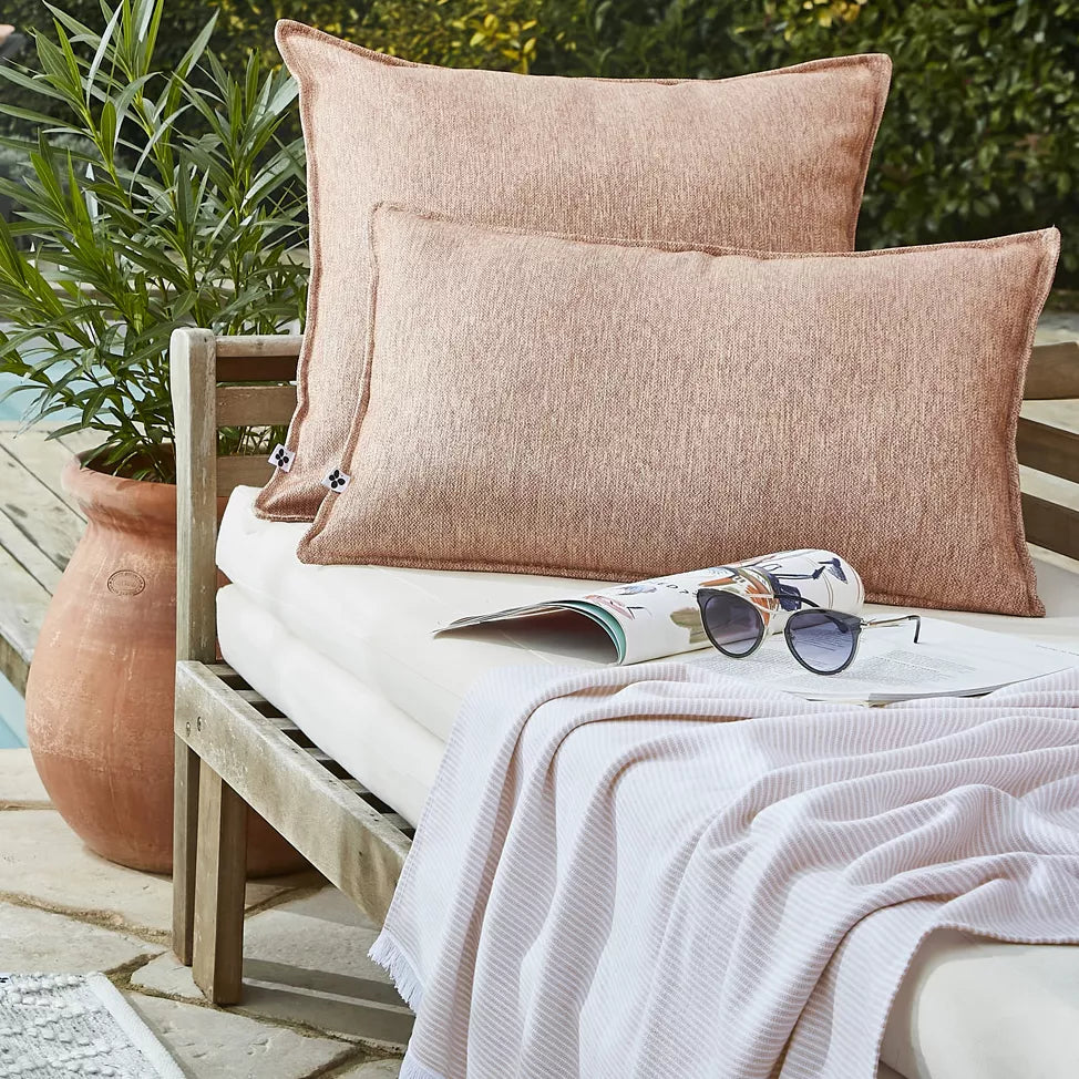 NAIA Housse de coussin extérieur Corail