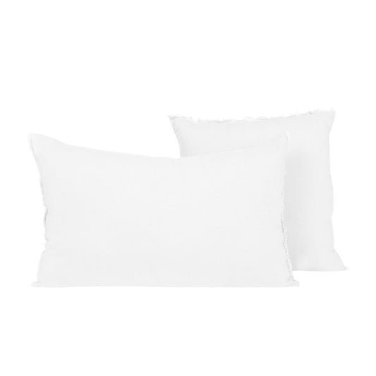 LIMY - housse de coussin - blanc