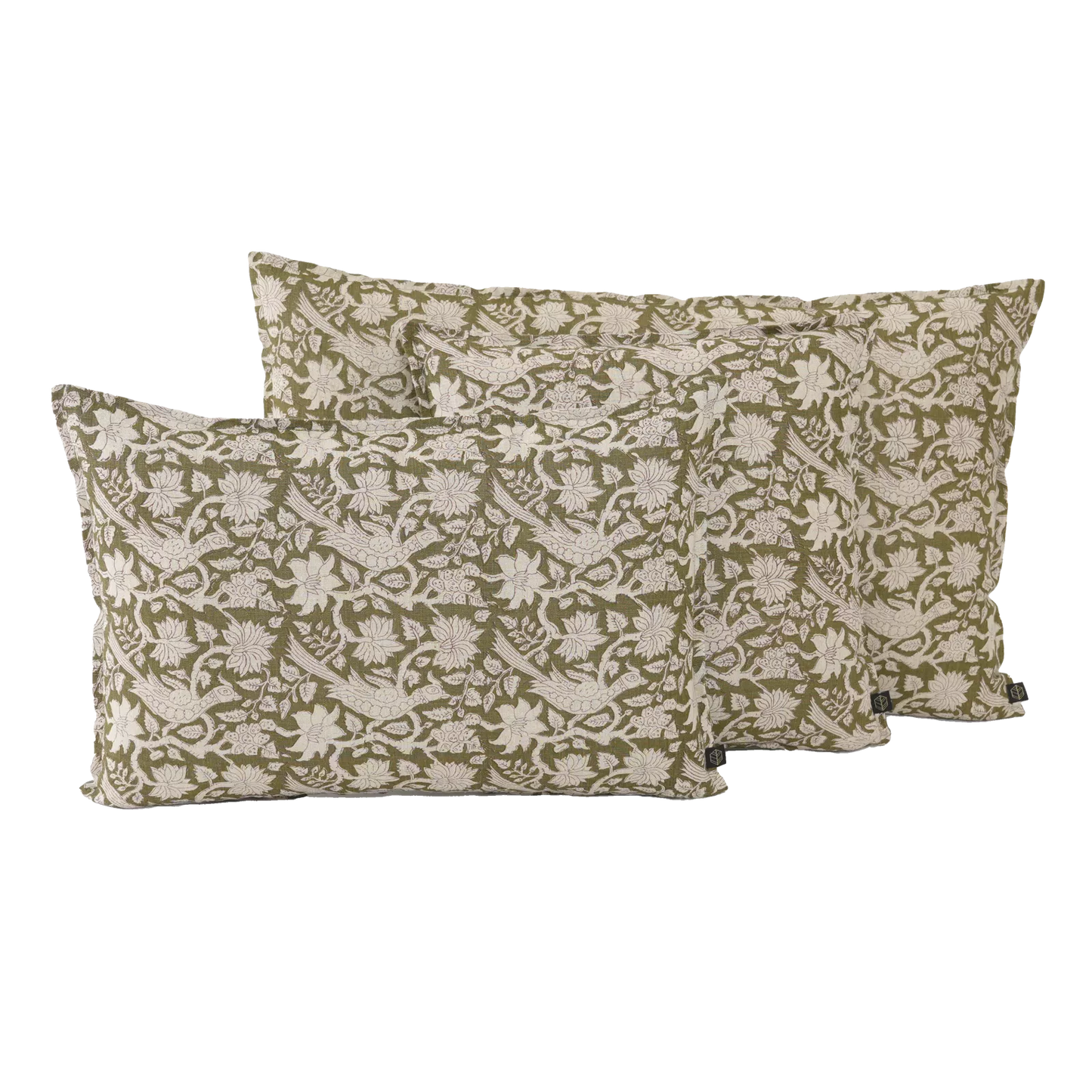 JAIPUR Housse de coussin Kaki