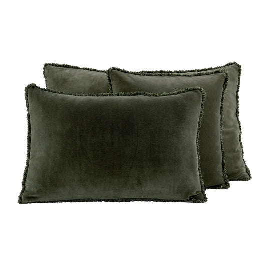 KOBE - housse de coussin - kaki