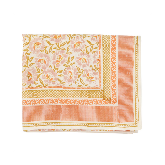 PETUNIA ROSE - Nappe indienne