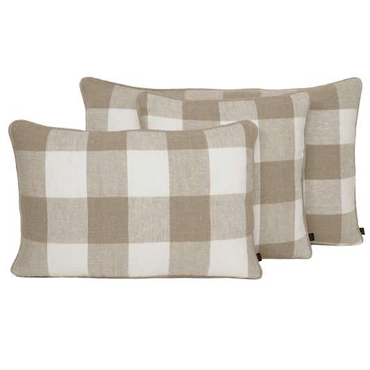 PALMA - housse de coussin - naturel