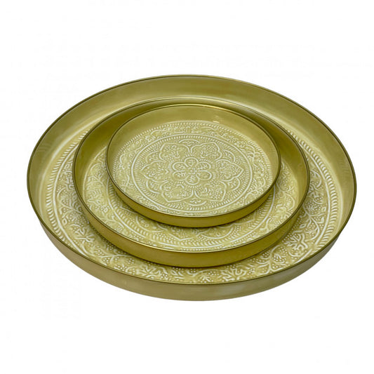 PLATEAU BERBERE Small  D35 cm - Sand