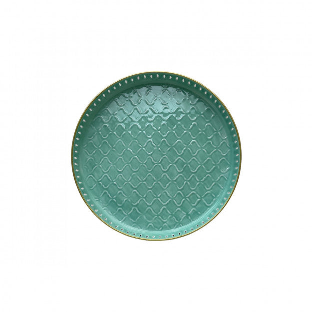 PLATEAU RIVIERA Médium D45 cm - Céladon