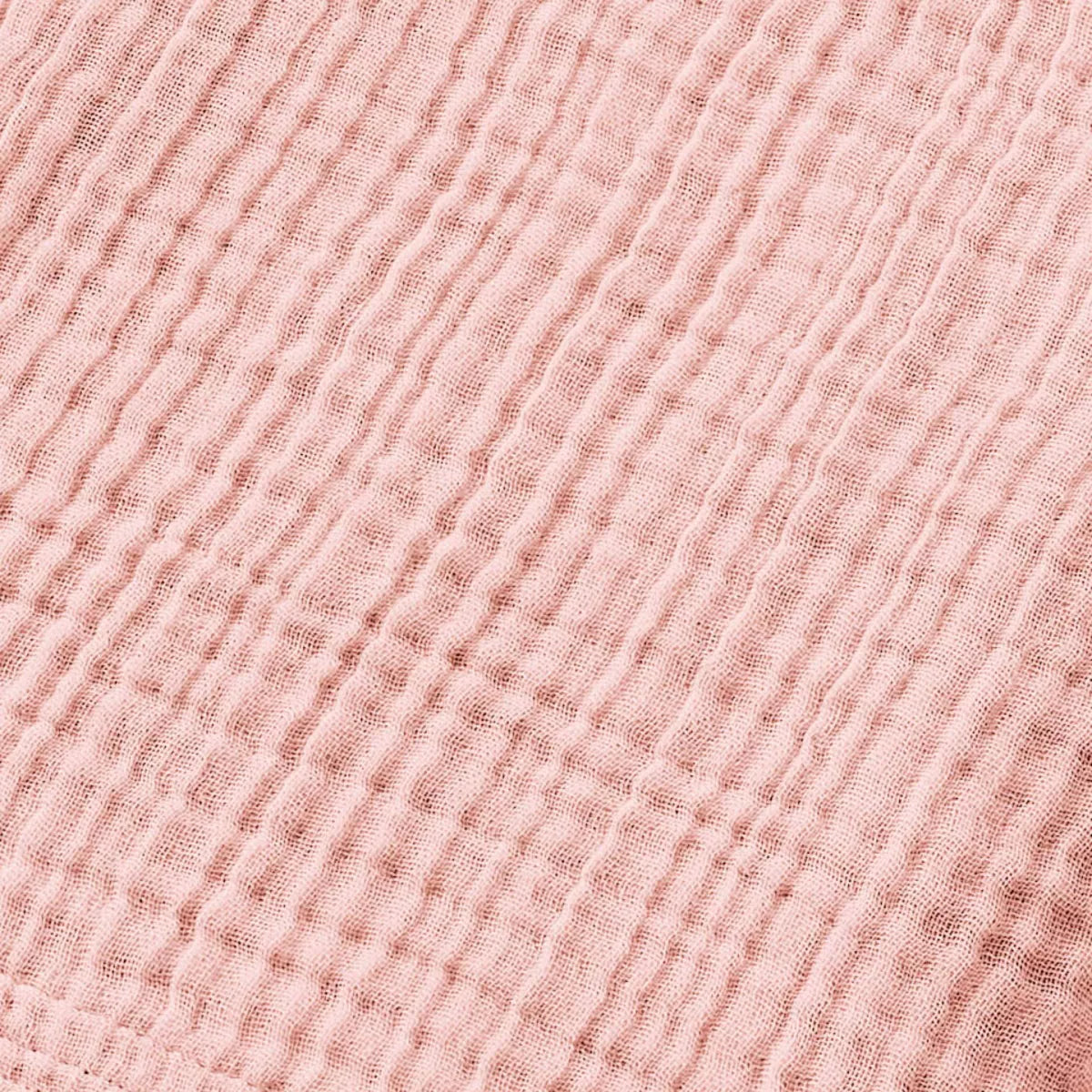PONCHO de bain enfant gaze de coton 6/10 ans Rose pêche