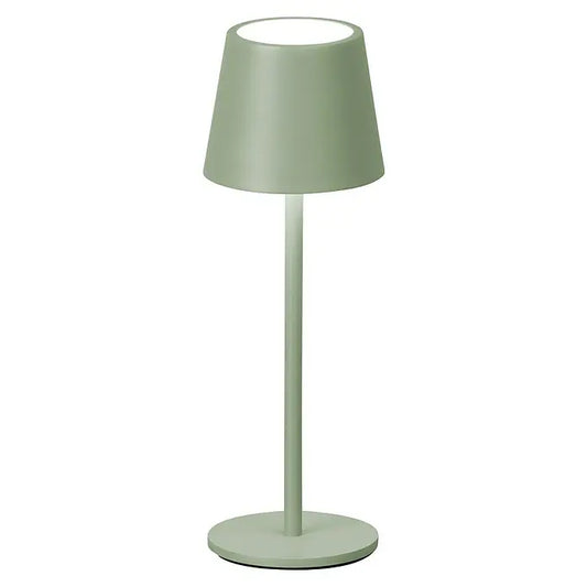 ROXY LAMPE DE TABLE LED - Extérieur vert sauge mat H 27,5 cm