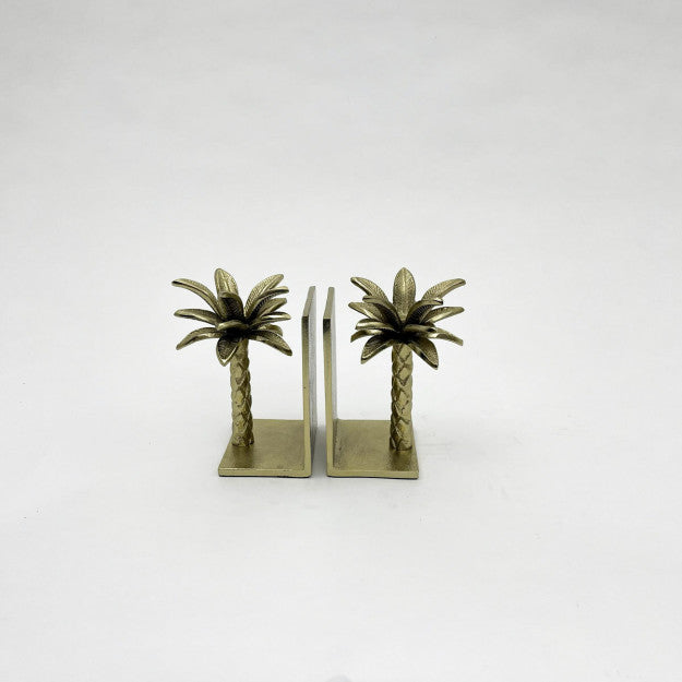 PALMIER - Serre-livre aluminium doré