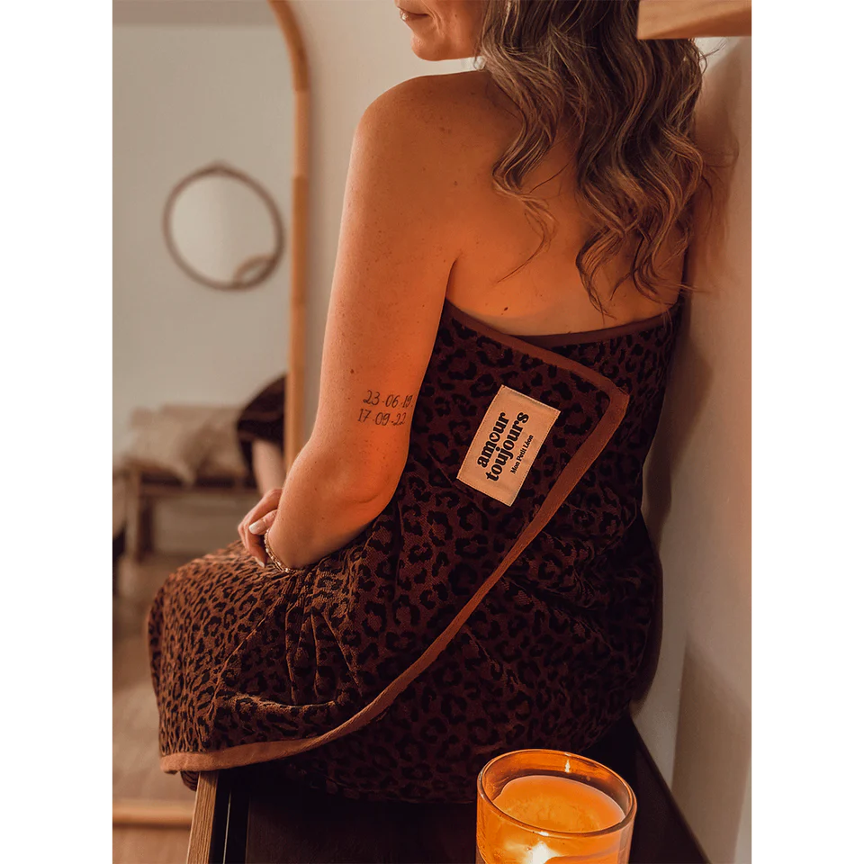 SERVIETTE de bains Leopard