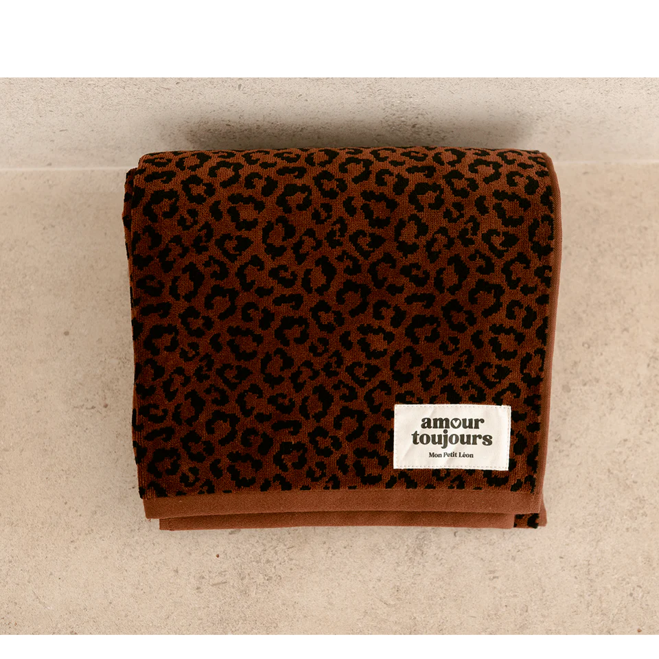 SERVIETTE de bains Leopard