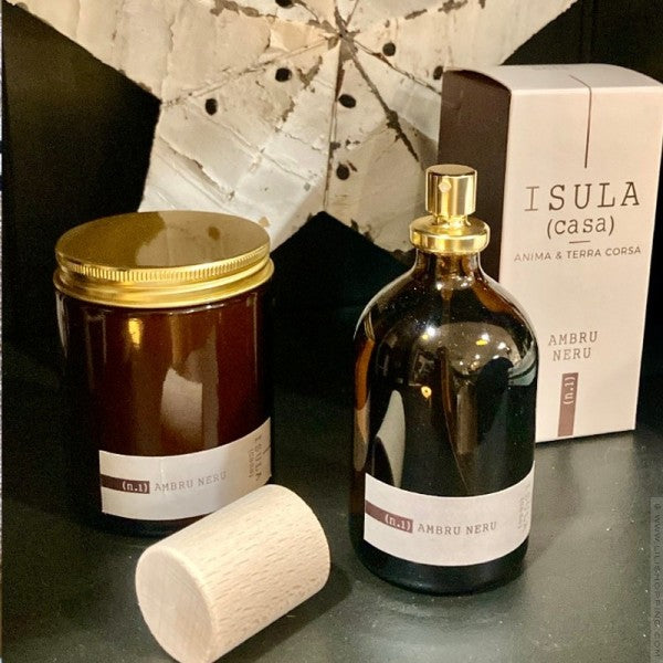 Spray Ambiance n°1 AMBRU NERU - Ambre noir - 100 ml