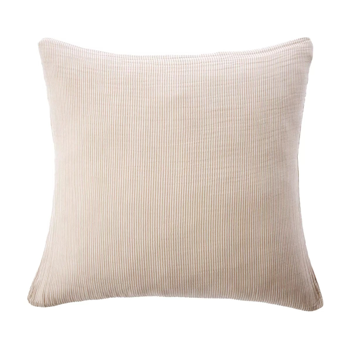 ROMIE linge de lit gaze de coton rayures Ficelle