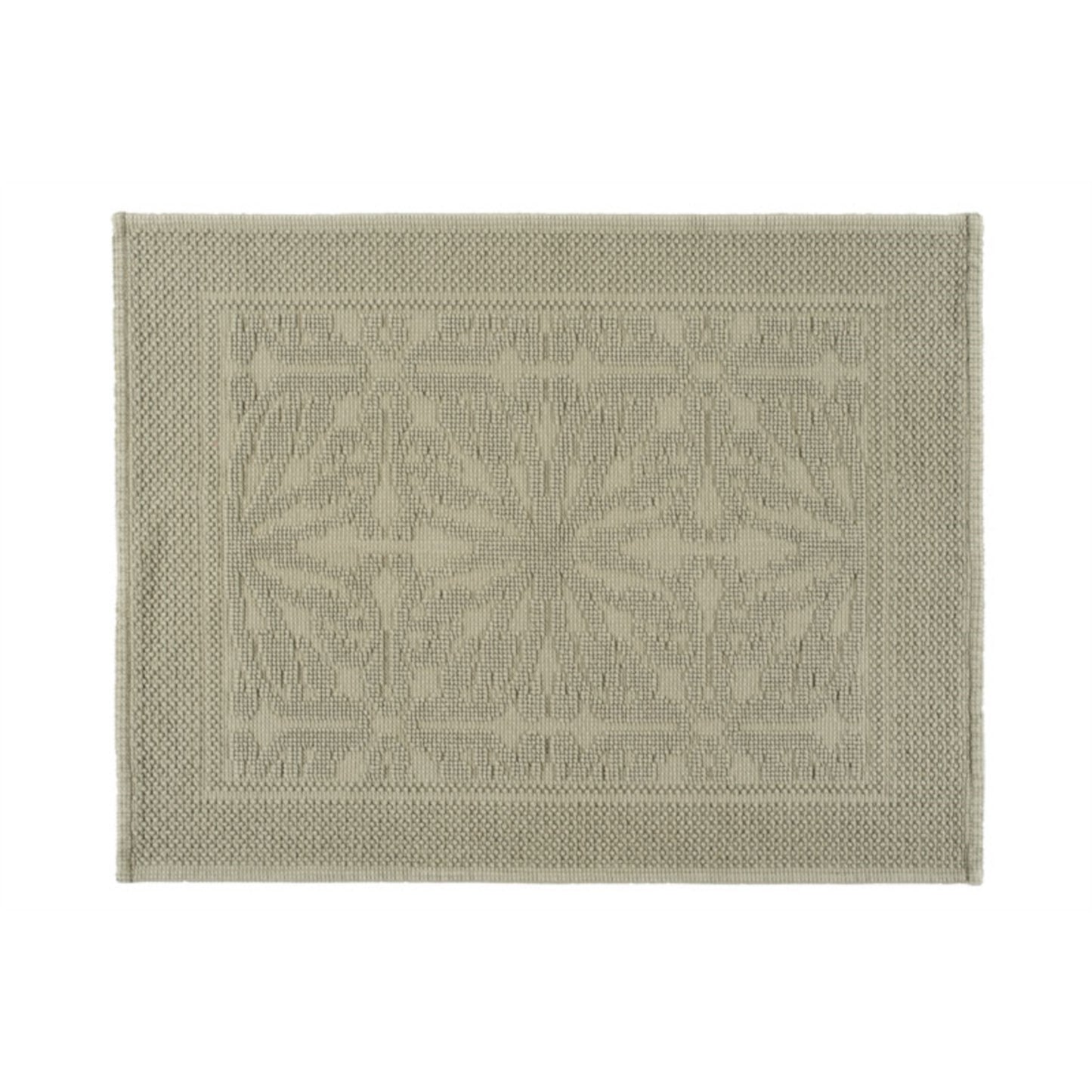 HAMMAM - Tapis de bain Kaki 60X80 cm