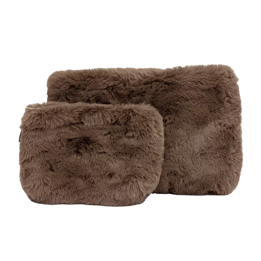 CHAMONIX Trousse fausse fourrure châtaigne