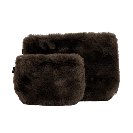 CHAMONIX Trousse fausse fourrure brun