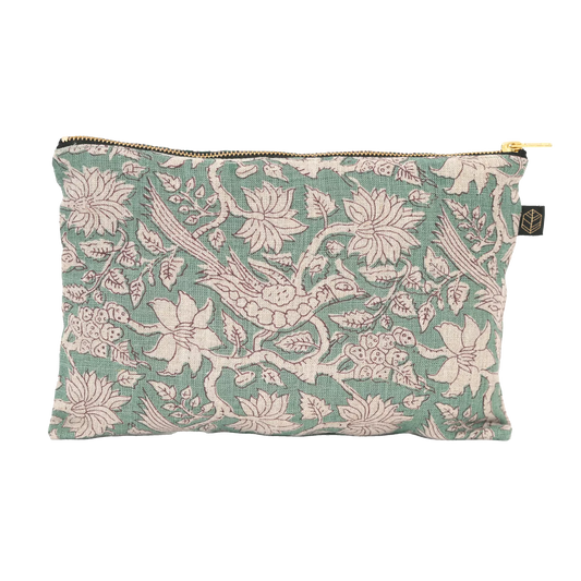 JAIPUR Trousse Sauge