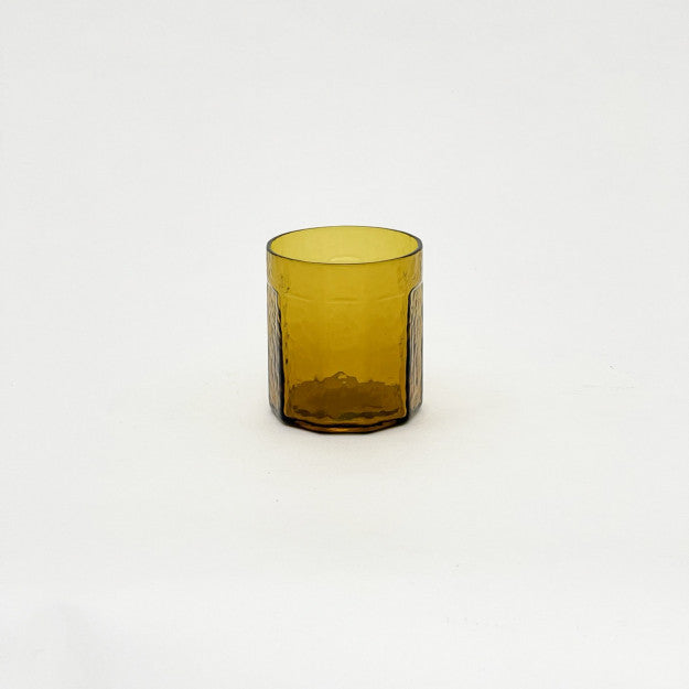 DUNE Verre gobelet ambre