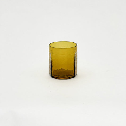 DUNE Verre gobelet ambre