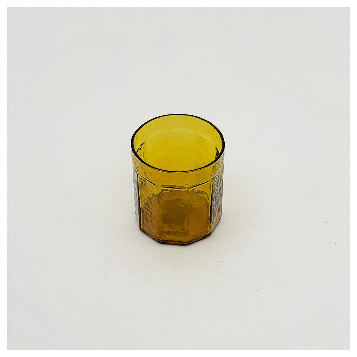 DUNE Verre gobelet ambre