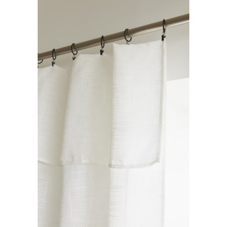 RIDEAU NIA BLANC 140X270