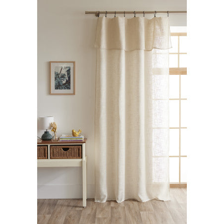 RIDEAU NIA SABLE 140X270