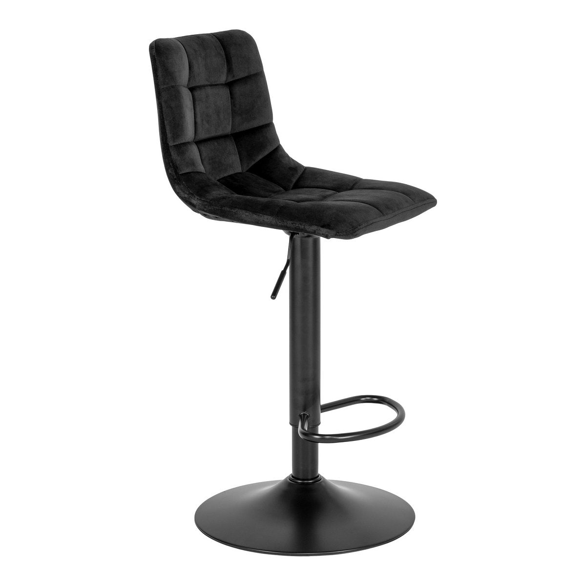 MIDDELFART Chaises de Bar Noir - lot de 2