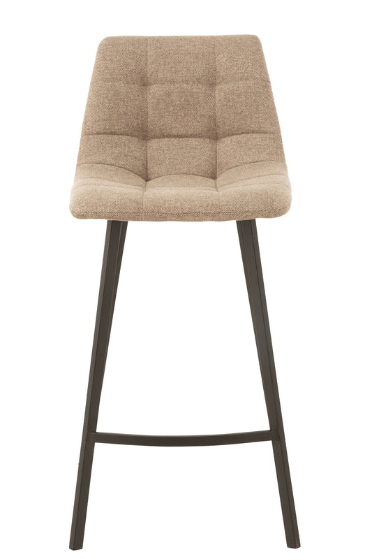 STEPHANE Chaise de Bar beige