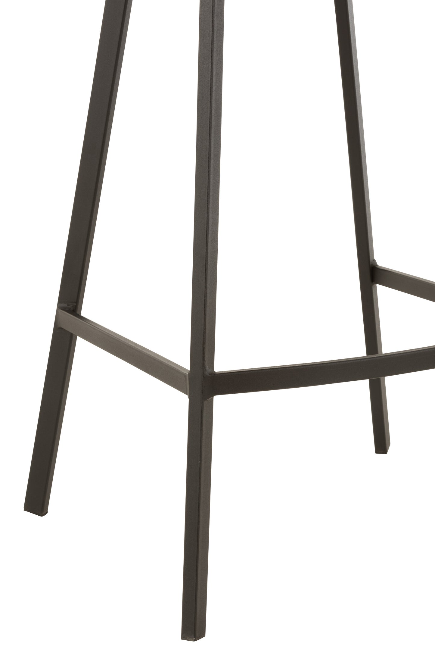 STEPHANE Chaise de bar gris/beige