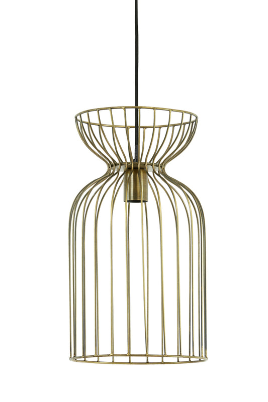 LARA Suspension grande bronze antique