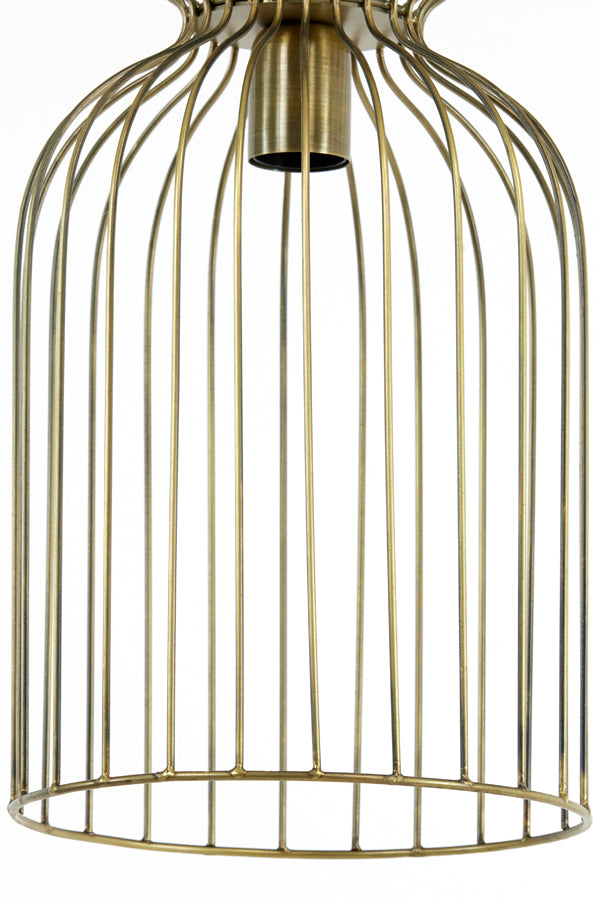 LARA Suspension grande bronze antique