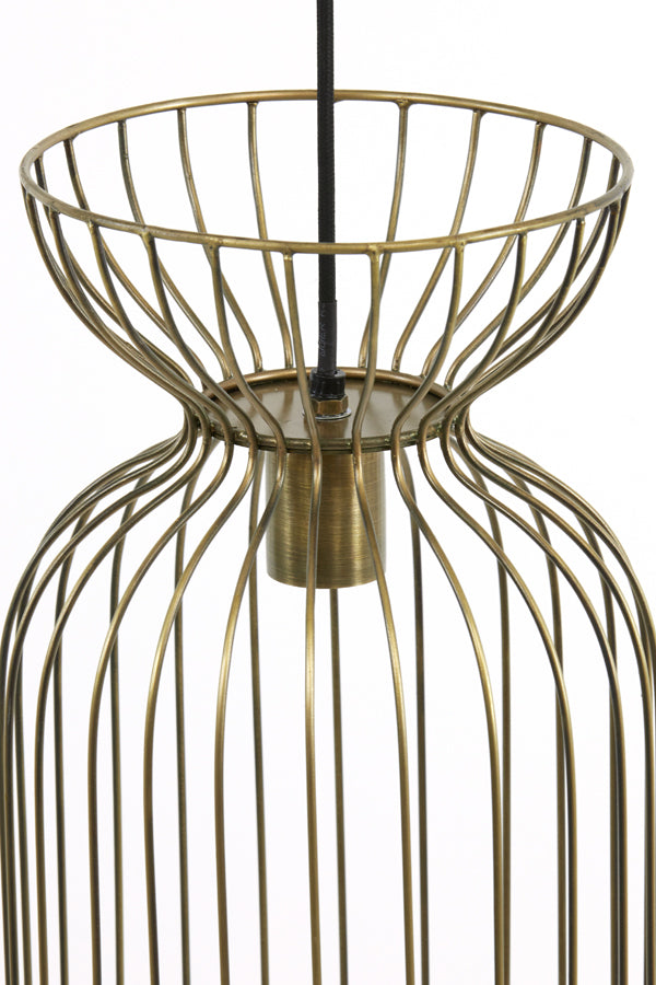 LARA Suspension grande bronze antique