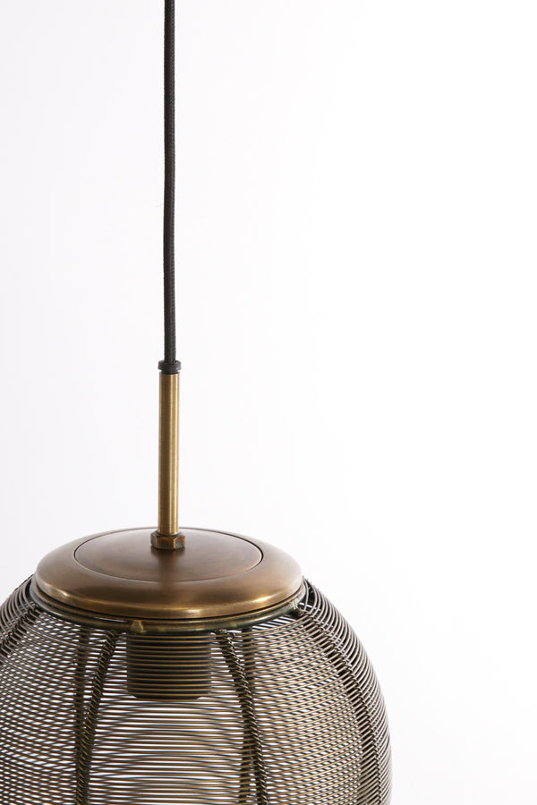 YAELLE suspension bronze antique